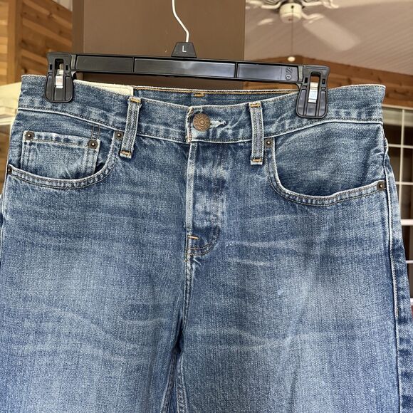 Hollister Jeans Men 30X34 Blue Distressed Worn Street School Casual Work Ranch - Picture 3 of 9